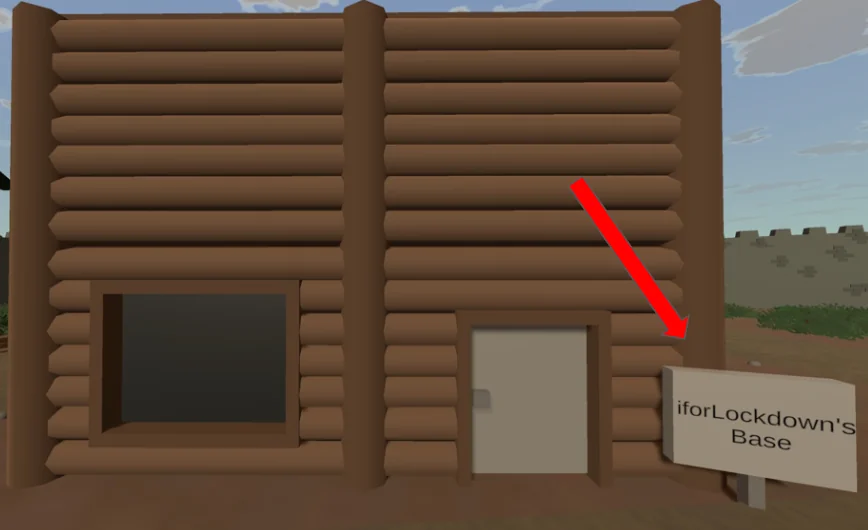 Example of a properly claimed single-player base, view 2